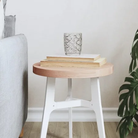 Tablero redondo de madera maciza de haya Ø30x2,5 cm de , Tableros para mesas - Ref: Foro24-355913, Precio: 19,66 €, Descuento: %