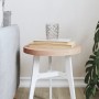 Round solid beech wood board Ø30x2.5 cm by , Table tops - Ref: Foro24-355913, Price: 19,99 €, Discount: %