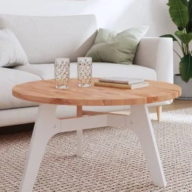 Round solid beech wood board Ø80x2.5 cm by , Table tops - Ref: Foro24-355939, Price: 111,42 €, Discount: %