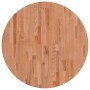 Rundes Brett aus massivem Buchenholz Ø80x2,5 cm von , Tischplatten - Ref: Foro24-355939, Preis: 120,65 €, Rabatt: %