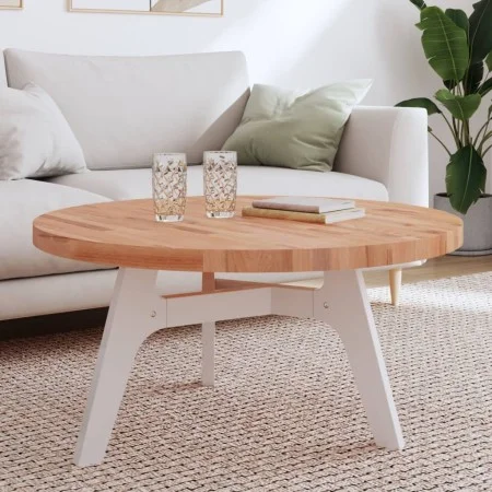 Round solid beech wood board Ø90x4 cm by , Table tops - Ref: Foro24-355947, Price: 176,45 €, Discount: %