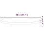 Rundes Brett aus massivem Buchenholz Ø90x4 cm von , Tischplatten - Ref: Foro24-355947, Preis: 176,45 €, Rabatt: %