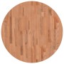 Rundes Brett aus massivem Buchenholz Ø80x1,5cm von , Tischplatten - Ref: Foro24-355932, Preis: 69,88 €, Rabatt: %
