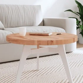 Rundes Brett aus massivem Buchenholz Ø70x4 cm von , Tischplatten - Ref: Foro24-355945, Preis: 106,03 €, Rabatt: %