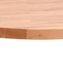 Round solid beech wood board Ø70x4 cm by , Table tops - Ref: Foro24-355945, Price: 106,03 €, Discount: %
