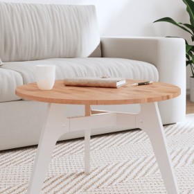 Round solid beech wood board Ø60x1.5 cm by , Table tops - Ref: Foro24-355930, Price: 47,35 €, Discount: %