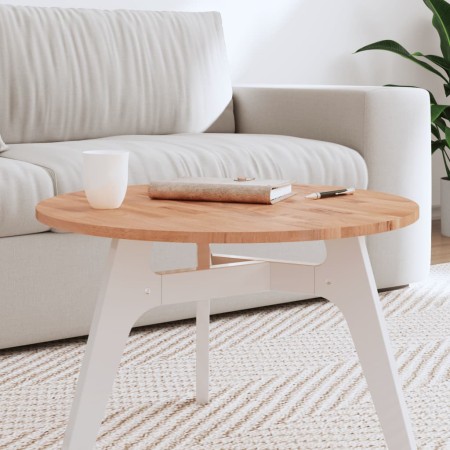 Tablero redondo de madera maciza de haya Ø60x1,5 cm de , Tableros para mesas - Ref: Foro24-355930, Precio: 47,35 €, Descuento: %
