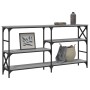 Sonoma gray engineered wood console table 150x29x76.5 cm by , Side tables - Ref: Foro24-835472, Price: 70,36 €, Discount: %