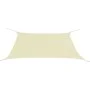 Rectangular sail awning Oxford fabric cream color 2x4 m by vidaXL, Umbrellas - Ref: Foro24-42298, Price: 29,89 €, Discount: %