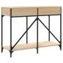 Sonoma oak engineered wood console table 100x39x78.5 cm by , Side tables - Ref: Foro24-835485, Price: 71,45 €, Discount: %