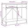 Sonoma oak engineered wood console table 100x39x78.5 cm by , Side tables - Ref: Foro24-835485, Price: 71,45 €, Discount: %