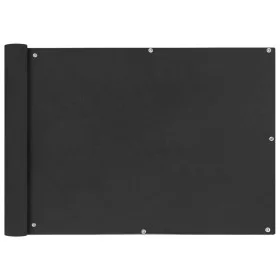 Balkonmarkise Oxford-Stoff 75x600 cm anthrazitgrau von vidaXL, Sonnenschirme - Ref: Foro24-42325, Preis: 27,09 €, Rabatt: %