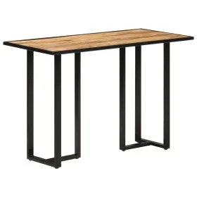 Mesa de comedor madera maciza de mango 110x55x75,5 cm de , Mesas de cocina y de comedor - Ref: Foro24-353800, Precio: 131,39 ...