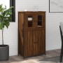 Hohes Sideboard aus braunem Eichensperrholz, 62 x 32 x 106,5 cm von , Sideboards - Ref: Foro24-834209, Preis: 99,16 €, Rabatt: %