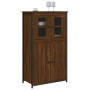 Hohes Sideboard aus braunem Eichensperrholz, 62 x 32 x 106,5 cm von , Sideboards - Ref: Foro24-834209, Preis: 99,16 €, Rabatt: %