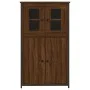 Aparador alto madera contrachapada roble marrón 62x32x106,5 cm de , Aparadores - Ref: Foro24-834209, Precio: 97,61 €, Descuen...