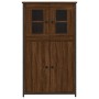 Tall brown oak plywood sideboard 62x32x106.5 cm by , Sideboards - Ref: Foro24-834209, Price: 99,05 €, Discount: %