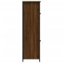Tall brown oak plywood sideboard 62x32x106.5 cm by , Sideboards - Ref: Foro24-834209, Price: 99,05 €, Discount: %