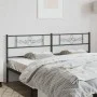 Kopfteil aus schwarzem Metall, 193 cm von , Kopf- und Fußteile - Ref: Foro24-355304, Preis: 37,97 €, Rabatt: %
