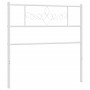Cabecero de metal blanco 107 cm de , Cabeceros y pies de cama - Ref: Foro24-355346, Precio: 26,95 €, Descuento: %