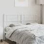Cabecero de metal blanco 150 cm de , Cabeceros y pies de cama - Ref: Foro24-355350, Precio: 33,64 €, Descuento: %