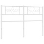 Kopfteil aus weißem Metall, 150 cm von , Kopf- und Fußteile - Ref: Foro24-355350, Preis: 34,10 €, Rabatt: %