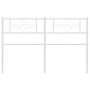 Kopfteil aus weißem Metall, 150 cm von , Kopf- und Fußteile - Ref: Foro24-355350, Preis: 34,10 €, Rabatt: %