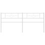Kopfteil aus weißem Metall, 180 cm von , Kopf- und Fußteile - Ref: Foro24-355352, Preis: 35,01 €, Rabatt: %