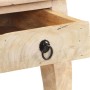 Solid mango wood bedside table 28x28x46 cm by vidaXL, Nightstands - Ref: Foro24-321708, Price: 90,68 €, Discount: %