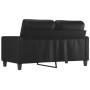 2-seater sofa in black synthetic leather 120 cm by , Sofas - Ref: Foro24-359132, Price: 216,52 €, Discount: %