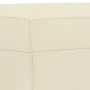 Cream synthetic leather 3-piece sofa set with cushions by , Sofas - Ref: Foro24-3201414, Price: 471,38 €, Discount: %