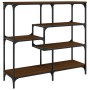 Mesa consola madera de ingeniería marrón roble 103x32x95 cm de , Mesas auxiliares - Ref: Foro24-833954, Precio: 70,12 €, Desc...