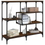 Oak brown engineered wood console table 103x32x95 cm by , Side tables - Ref: Foro24-833954, Price: 70,12 €, Discount: %