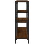 Oak brown engineered wood console table 103x32x95 cm by , Side tables - Ref: Foro24-833954, Price: 70,12 €, Discount: %