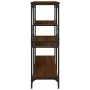 Oak brown engineered wood console table 103x32x95 cm by , Side tables - Ref: Foro24-833954, Price: 69,22 €, Discount: %