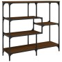 Oak brown engineered wood console table 103x32x95 cm by , Side tables - Ref: Foro24-833954, Price: 70,12 €, Discount: %