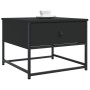 Schwarzer Couchtisch aus Holzwerkstoff, 51 x 51 x 40 cm von , Couchtisch - Ref: Foro24-833975, Preis: 40,27 €, Rabatt: %
