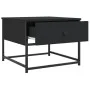 Mesa de centro madera de ingeniería negra 51x51x40 cm de , Mesas de centro - Ref: Foro24-833975, Precio: 39,76 €, Descuento: %