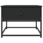 Schwarzer Couchtisch aus Holzwerkstoff, 51 x 51 x 40 cm von , Couchtisch - Ref: Foro24-833975, Preis: 40,27 €, Rabatt: %