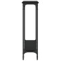 Black engineered wood console table 100x22.5x75 cm by , Side tables - Ref: Foro24-834015, Price: 54,69 €, Discount: %