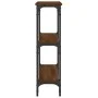 Konsolentisch aus eichenbraunem Holzwerkstoff, 100 x 22,5 x 75 cm von , Seitentische - Ref: Foro24-834029, Preis: 50,24 €, Ra...
