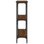 Oak brown engineered wood console table 100x22.5x75 cm by , Side tables - Ref: Foro24-834029, Price: 50,89 €, Discount: %
