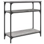 Sonoma grauer Konsolentisch aus Holzwerkstoff, 75 x 29 x 75 cm von , Seitentische - Ref: Foro24-834043, Preis: 48,42 €, Rabat...