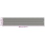 Toldo para balcón HDPE 75x400 cm gris antracita y blanco de vidaXL, Sombrillas - Ref: Foro24-42316, Precio: 14,94 €, Descuent...