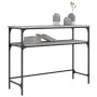 Sonoma grauer Konsolentisch aus Holzwerkstoff, 100 x 35,5 x 75 cm von , Seitentische - Ref: Foro24-834048, Preis: 49,36 €, Ra...