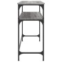 Sonoma grauer Konsolentisch aus Holzwerkstoff, 100 x 35,5 x 75 cm von , Seitentische - Ref: Foro24-834048, Preis: 50,00 €, Ra...