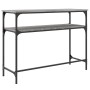 Sonoma grauer Konsolentisch aus Holzwerkstoff, 100 x 35,5 x 75 cm von , Seitentische - Ref: Foro24-834048, Preis: 50,00 €, Ra...