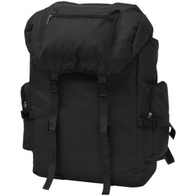 Mochila militar 65 L negra de vidaXL, Mochilas - Ref: Foro24-91100, Precio: 40,91 €, Descuento: %