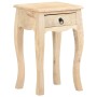 Solid mango wood bedside table 28x28x46 cm by vidaXL, Nightstands - Ref: Foro24-321708, Price: 90,68 €, Discount: %
