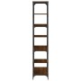 Regal aus Holzwerkstoff, Stahl, braune Eiche, 91 x 36 x 176 cm von , Bücherregale und Regale - Ref: Foro24-835418, Preis: 68,...